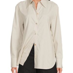 VINCE
Linen-Blend Relaxed shirt
